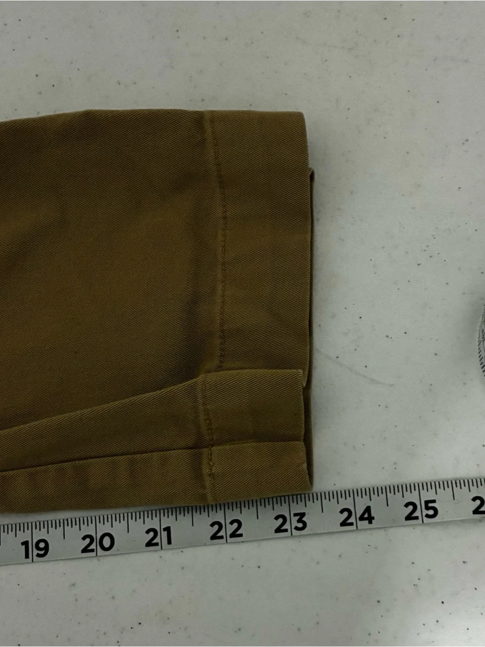 J. Crew Flex Slim Men's Khaki Chinos in Light Brown 33X30